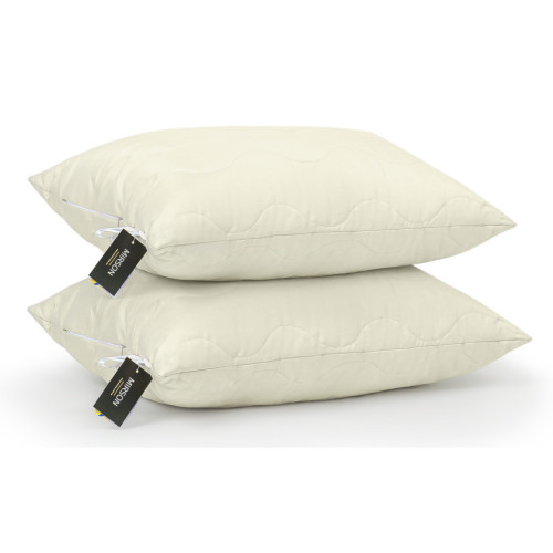 Одеяло MirSon Набор EcoSilk всесезонный 1662 Eco Light Krem Одеяло + подуш (2200002655224) – MirSon (вид 4)