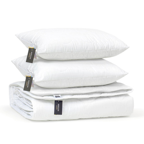 Одеяло MirSon Набор Эвкалиптовый №1702 Eco Light White Одеяло 140х205 + п (2200002655910) – MirSon (вид 3)