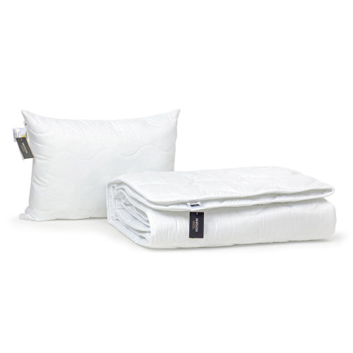Ковдра MirSon Набір Бавовняний №1705 Eco Light White Ковдра 140х205 + поду (2200002656191) – MirSon (вид 3)