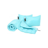 Одеяло MirSon Набор хлопковый №1709 Eco Light BLue Одеяло 155х215 + подушк (2200002656443)