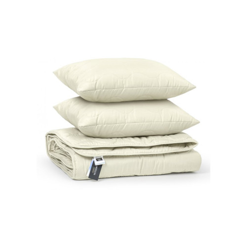 Одеяло MirSon Набор хлопковый №1710 Eco Light Creamy Одеяло 220х240+ подуш (2200002656511) – MirSon (вид 2)