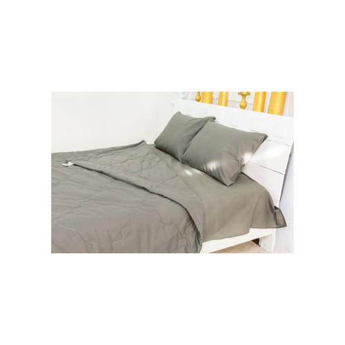 Ковдра MirSon Літній комплект №2615 EcoSilk 16-5803 Geronimo ковдру 200x22 (2200003109702) – MirSon (вид 1)