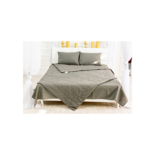 Ковдра MirSon Літній комплект №2615 EcoSilk 16-5803 Geronimo ковдру 140x20 (2200003109672) – MirSon (вид 2)