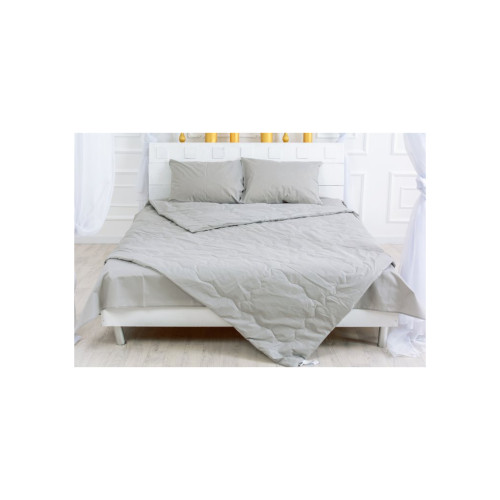 Одеяло MirSon Летний комплект №2619 EcoSilk 16-5703 Light Gray одеяло 220x (2200003109993) – MirSon (вид 2)