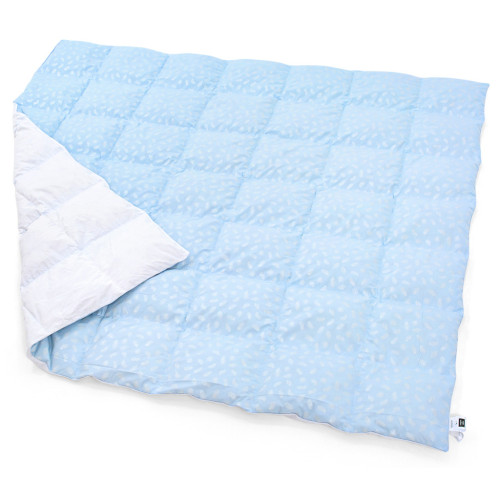 Ковдра MirSon пухова №1852 Bio-Blue 50% пух Зима 172x205 (2200003014716) – MirSon (вид 2)
