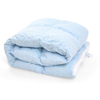 Ковдра MirSon пухова №1855 Bio-Blue 90% пух Зима + 155x215 (2200003014259)