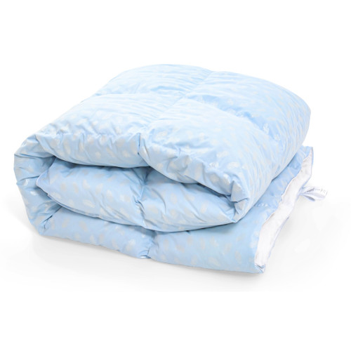 Одеяло MirSon пуховое 1855 Bio-Blue 90 пух Зима+ 200x220 (2200003014273) – MirSon