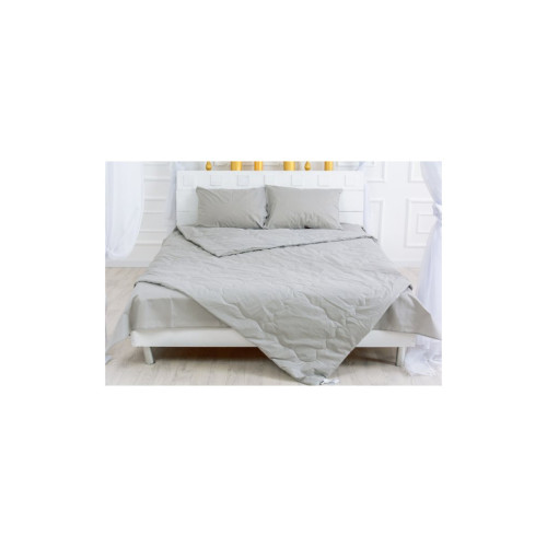 Ковдра MirSon антиалергенна Літня BamBoо №2376 Light Gray 200x220 (2200003031881) – MirSon