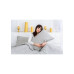 Ковдра MirSon антиалергенна Літня BamBoо №2376 Light Gray 200x220 (2200003031881) – MirSon (вид 4)