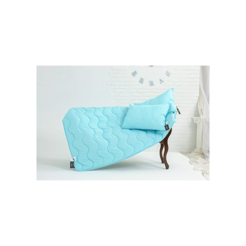Одеяло MirSon антиалергенное Eco-Soft 1649 Eco Light Blue 110х140 (2200002647526) – MirSon (вид 2)