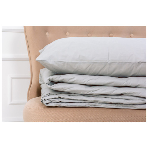 Одеяло MirSon антиаллергенное Летнее с Ecosilk 2304 Light Gray 140x205 (2200003027891) – MirSon (вид 2)