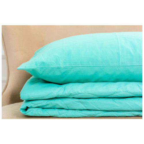 Ковдра MirSon антиалергенна Літня з Eco-Soft №2340 Mint 140x205 (2200003029741) – MirSon (вид 2)