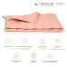 Ковдра MirSon Бавовняна всесезонна №1734 Eco Light Coral 220x240 см (2200003710014) – MirSon (вид 1)