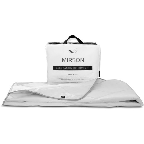 Одеяло MirSon хлопковое №1411 Bianco Летнее 200x220 см (2200001535916) – MirSon (вид 3)