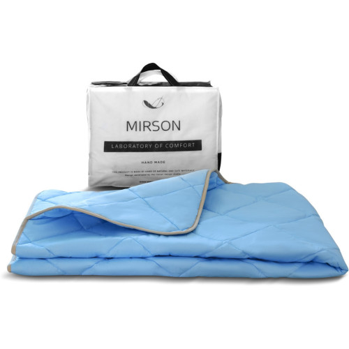 Ковдра MirSon вовняна Valentino 0337 демі 172x205 см (2200000144218) – MirSon (вид 1)