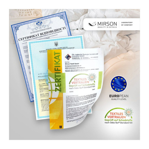 Ковдра MirSon з евкаліптовим волокном №1399 Valentino Hand Made Літня 155x215 см (2200001534957) – MirSon (вид 4)