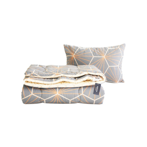 Ковдра MirSon Набір бавовняний Зима №3046 Color Fun Line Geometry ковдра 1 (2200004843001) – MirSon