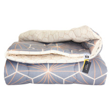 Одеяло MirSon антиаллергенное с Eco-Soft Зима №4092 Сolor Fun Line Geometry 110х140 (2200004873992)