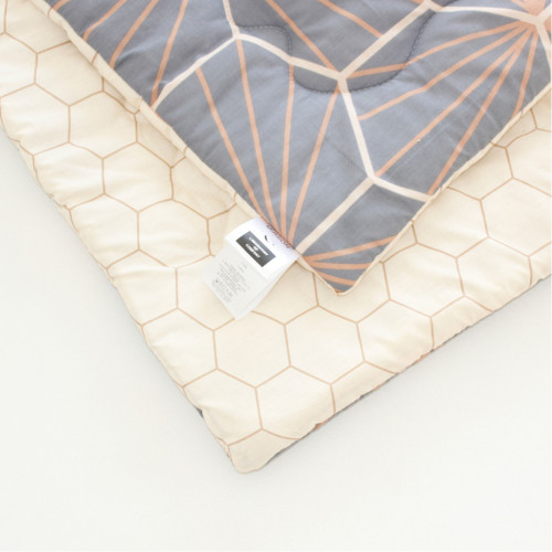 Одеяло MirSon антиаллергенное с Eco-Soft Зима №4092 Сolor Fun Line Geometry 220х240 (2200004876092) – MirSon (вид 2)