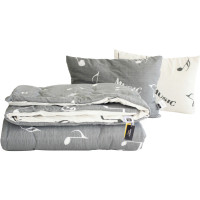 Одеяло MirSon Набор хлопковый №3043 Color Fun Line Cat одеяло 155х215+2 по (2200004842875)