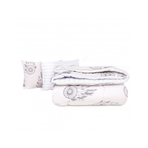 Одеяло MirSon Набор антиаллергенный BamBoo Зима №3031 Color Fun Line Cat + 2 подушки средние) 155х215+2х50х70 (2200004839240) – MirSon