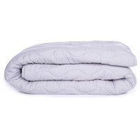 Ковдра MirSon антиалергенна EcoSilk всесезонна №9007 Eco Light Gray 155x215 см (2200005994344)