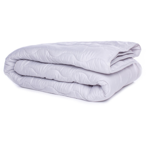 Ковдра MirSon антиалергенна EcoSilk всесезонна №9007 Eco Light Gray 155x215 см (2200005994344) – MirSon (вид 4)