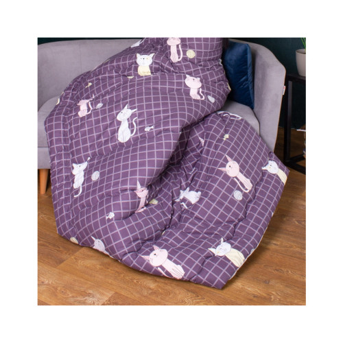 Одеяло MirSon Набор Tencel Зима №3069 Color Fun Line Whales (одеяло + 2 подушки средние) 155х215+2х50х70 (2200004847948) – MirSon (вид 2)