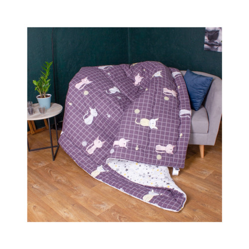 Одеяло MirSon Набор Tencel Зима №3069 Color Fun Line Whales (одеяло + 2 подушки средние) 155х215+2х50х70 (2200004847948) – MirSon (вид 3)