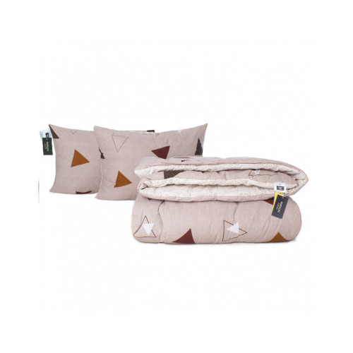 Одеяло MirSon Набор Tencel Зима №3071 Color Fun Line Geometry (одеяло + 2 подушки средние) 220х240+2х50х70 (2200004848051) – MirSon