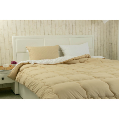 Одеяло Руно силиконовое бежевое 140х205 (К_321.52СЛ300_Бежевий) – Руно (вид 2)