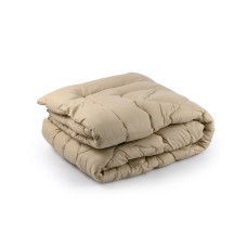 Одеяло Руно шерстяное дизайн бежевое 155х210 (317.52ПШУ_Бежевий)