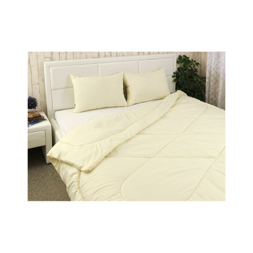 Одеяло Руно набор одеяло 200х220+2 подушки 50х70 (925.52СЛБ_Молочний) – Руно (вид 1)