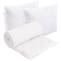 Одеяло Руно набор одеяло 200х220+2 подушки 50х70 силиконовые White (К_925.52СЛКУ_білий)