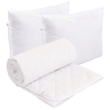 Одеяло Руно набор одеяло 200х220+2 подушки 50х70 силиконовые White (К_925.52СЛКУ_білий)