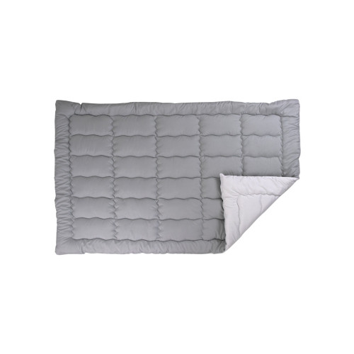 Ковдра Руно зимова силіконова Grey White 200 х 220 (322.52_Grey White) – Руно
