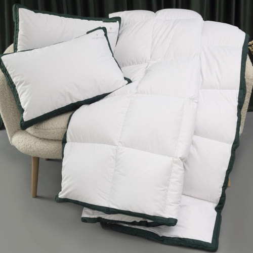 Ковдра MirSon літня 100% пух Thinsulat Imperial Satin Luxe King Size 220х240 (2200007209385) – MirSon (вид 1)