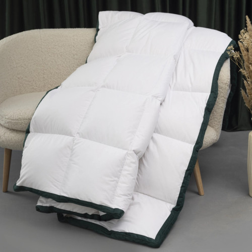 Одеяло MirSon летнее 100% пух Imperial Satin Luxe полуторное 155х215 (2200007209231) – MirSon (вид 2)