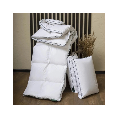 Одеяло MirSon набор №10004 Imperial Delight Одеяло зимнее полуторное 140х205Гусиный пух + подушка 50х70 (2200010810752) – MirSon (вид 1)