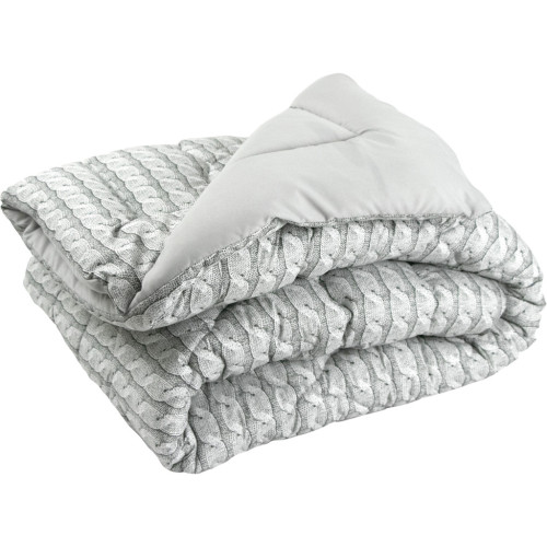 Одеяло Руно силиконовое Grey Braid зима 140х205 (Р321.52_Grey Braid) – Руно