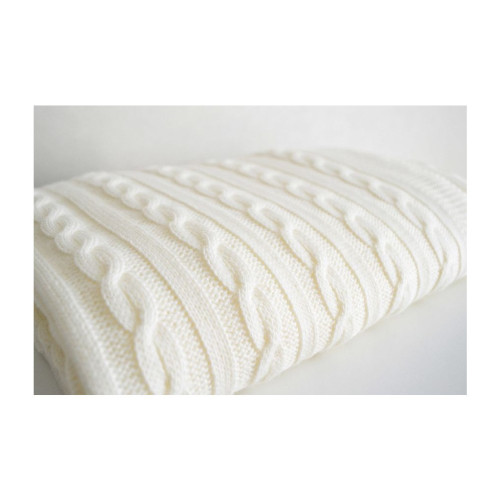 Плед Прованс Soft коси Молочний 140x180 см (11768) – Прованс (вид 1)