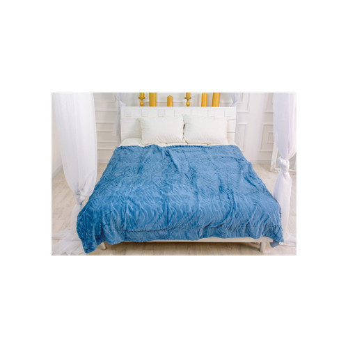 Плед MirSon 1012 Aurora Blue 180x200 (2200002981842) – MirSon