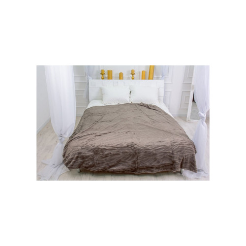 Плед MirSon 1018 Aurora Brown 150x200 (2200002980128) – MirSon