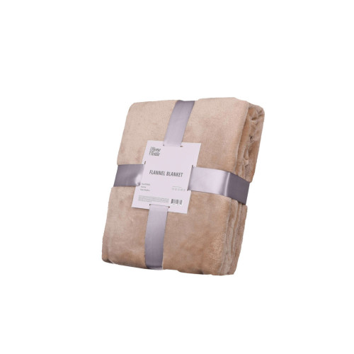 Плед Ardesto Flannel беж, 200х220 см (ART0206SB) – Ardesto