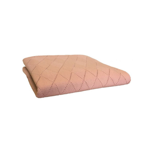 Плед Прованс вязаный Винтаж персик 90х130 см (4823093423121) – Прованс