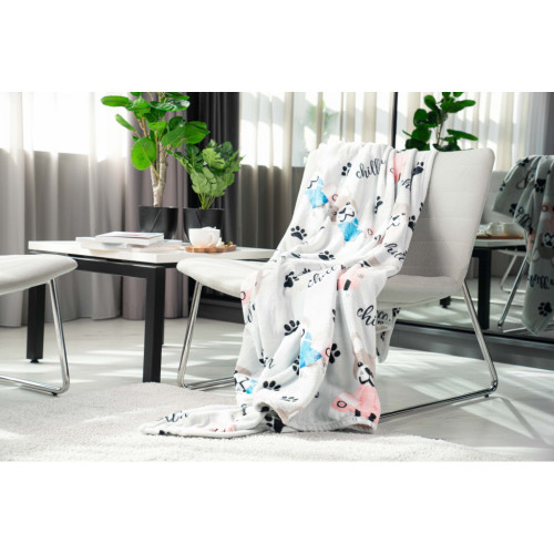 Плед Ardesto Flannel бульдоги 160х200 см (ART0112PB) – Ardesto (вид 1)