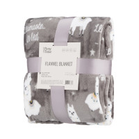 Плед Ardesto Flannel 100% поліестер, лами 160х200 см (ART0114PB)