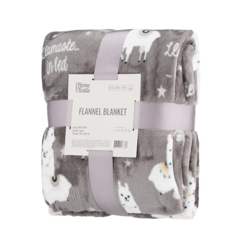 Плед Ardesto Flannel 100% поліестер, лами 160х200 см (ART0114PB) – Ardesto
