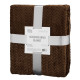 Плед Ardesto Jacquard Braid 160х200см, 100% полиэстер, коричневый (ART0205JB)