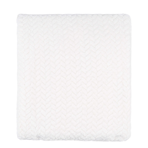 Плед Ardesto Jacquard Braid 200х220см, 100% поліестер, айворі (ART0202JB) – Ardesto (вид 1)